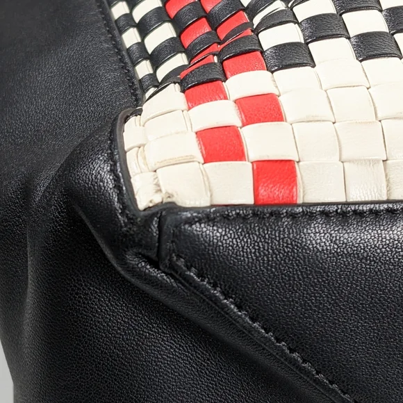 Rare Céline Woven leather tote large Firm - Picture 7 of 16